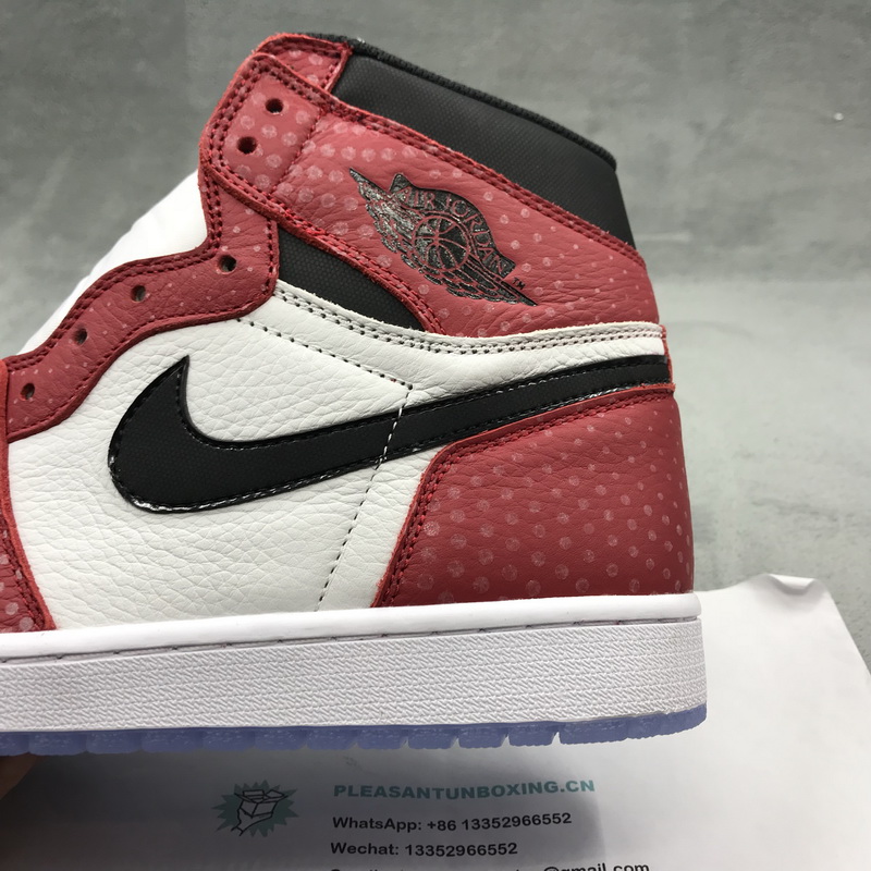 Authentic Air Jordan 1 Spiderman